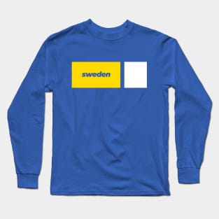 Sweden Long Sleeve T-Shirt